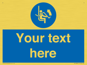 Custom Mandatory: Open safety bar of chairlift